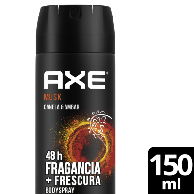 Desodorante En Aerosol Axe Musk x150ml 