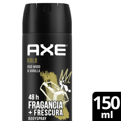 Desodorante En Aerosol Axe Gold Vainilla x150ml  