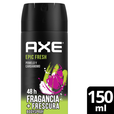 Desodorante En Aerosol Axe Epic Fresh x150ml 