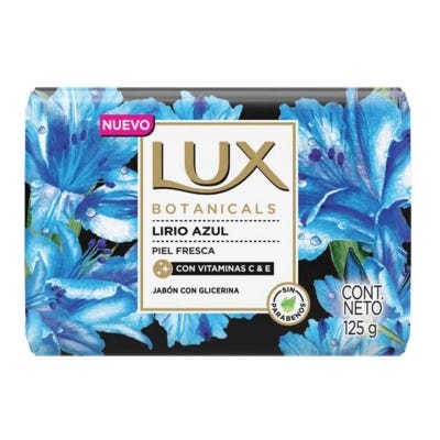 Jabón De Tocador Lux Botanic Lirio Azul x125gr