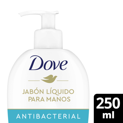 Jabón Liquido Dove Antibacterial Cuida Y Protege x250ml