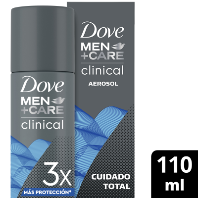 Desodorante En Aerosol Dove Clinical Cuidado Total x67gr