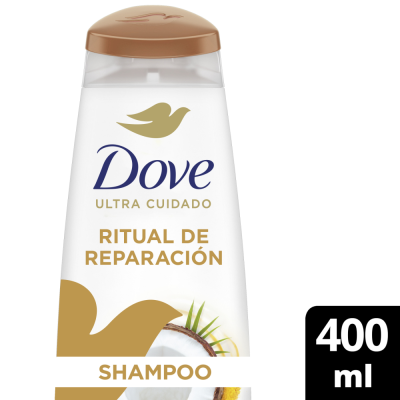 Shampoo Dove Ritual De Reparación Coco x400ml 