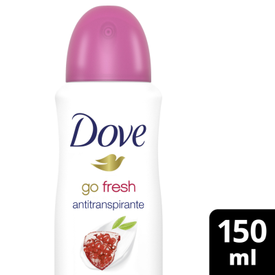 Antitranspirante en aerosol DOVE Granada Go Fresh 150 ml