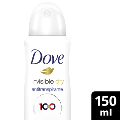 Antitranspirante en aerosol DOVE Invisible Dry 150 ml