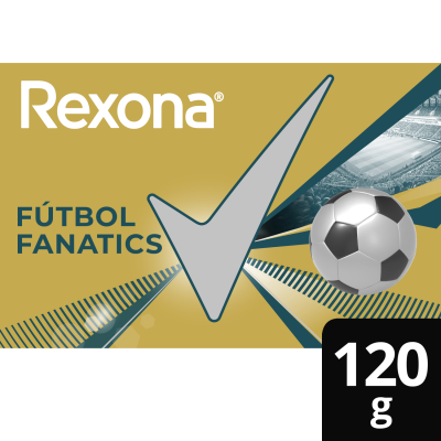 Jabon De Tocador Rexona Futbol Fanatics x120gr