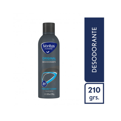Desodorante En Aerosol Veritas Original Hombre x210gr