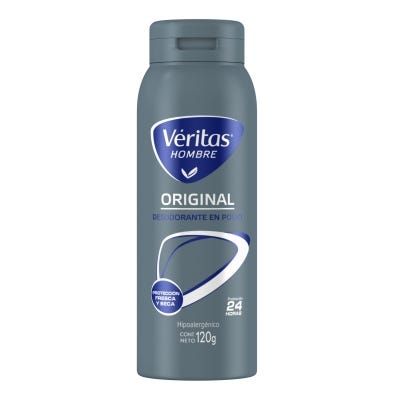 Desodorante En Polvo Veritas Original Hombre x120gr