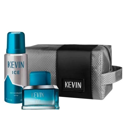 Kevin Ice EDT 60Ml + Deo 150Ml + Neceser