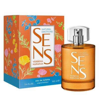 Sens EDT Vervena naranja x100ml