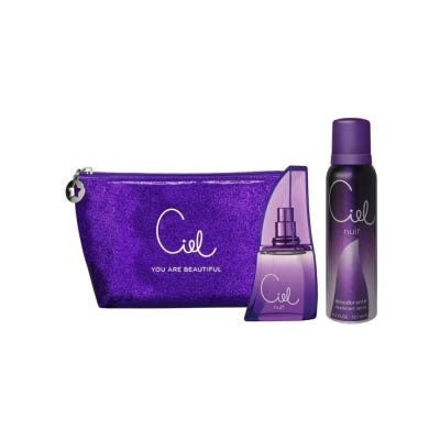 Set Ciel Nuit EDP 50ml + Deo x123Ml + Neceser