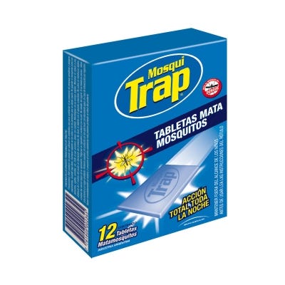 Tabletas Para Mosquitos Mosqui Trap x12Un