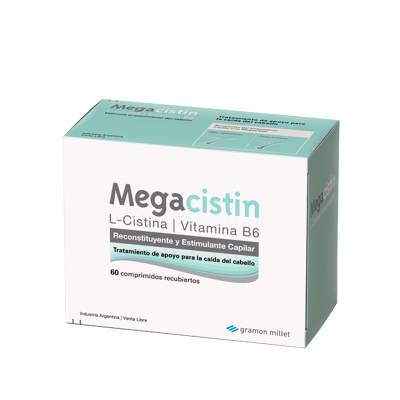 Megacistin Reconstituyente y Estimulante Capilar x 60Comp