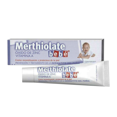 Crema Corporal Merthiolate Bebe x40gr