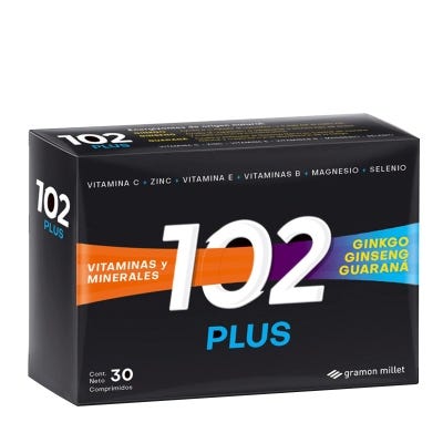 102 Suplemento Dietario x 30 Uni Plus Vitamina B