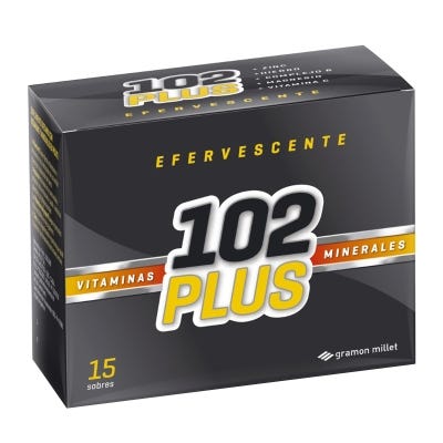 102 Suplemento Dietario x 15 Uni Plus Efervescente