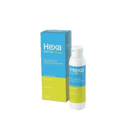 Hexa Defital Nf Loción x120ml Pediculicida