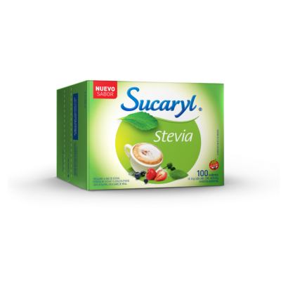 Endulzante Sucaryl Stevia x100un