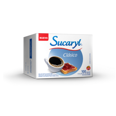 Edulcorante Sucaryl Clásico x100 Uni