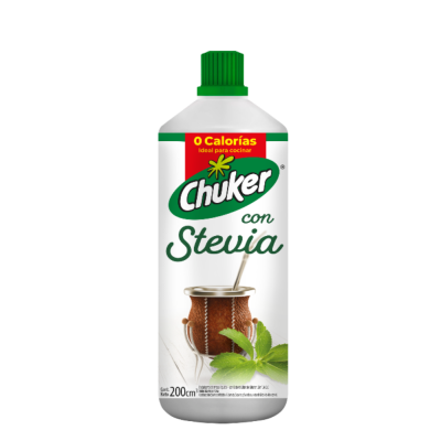 Edulcorante Chuker Stevia Liquido x200ml