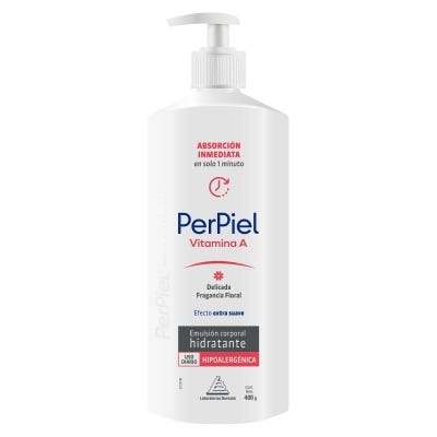 Emulsión Perpiel Absorción Inmediata Con Fragancia x400g