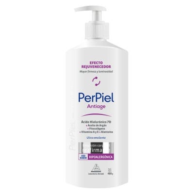 Perpiel antiage efecto rejuvenecedor emulsión corporal x 400 g