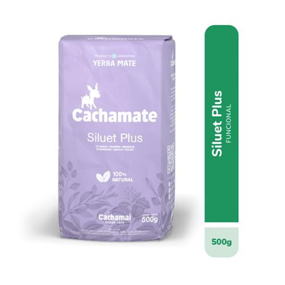 Cachamate Yerba Mate x500gr Siluet Con Hierbas