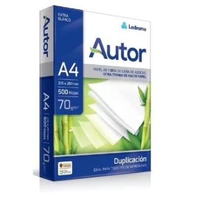 Ledesma Autor Resma A4 70gr