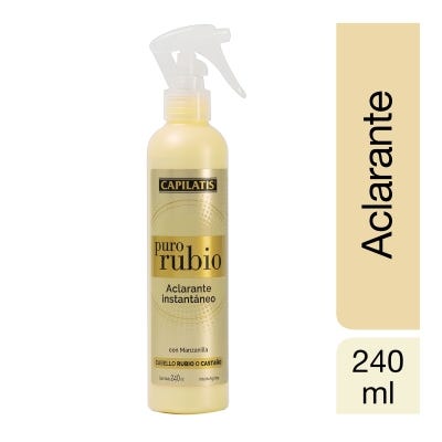 Tratamiento Capilar Capilatis Puro Rubio Aclarante Instantáneo x240ml
