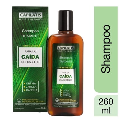 Shampoo Capilatis Tratan Cafeina x260ml