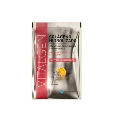 Vitalgen Suplemento Dietario x12G Colágeno Hidrolizado Naranja