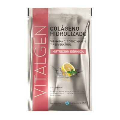 Vitalgen Colageno Hidrolizado Limonada sobres x 1 x 12 g