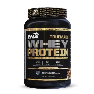 Ena Suplemento Deportivo Whey Protein x930g Cookies Y Cream