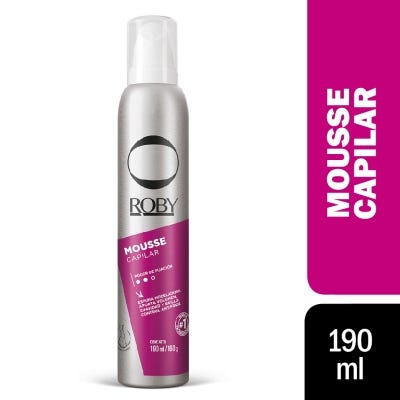 Spray Para Peinar Roby Mousse capilar x190ml