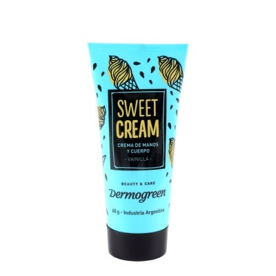 Crema Para Manos Dermogreen Vainilla sweet cream x60gr