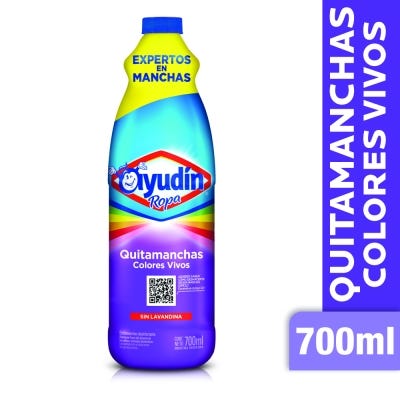 Lavandina Ayudín Ropa Color Quitamanchas x700ml