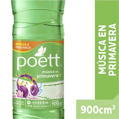 Limpiador Pisos Poett Música de Primavera x900ml