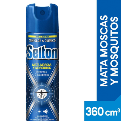 Insecticida Selton Azul S/Olor x360ml