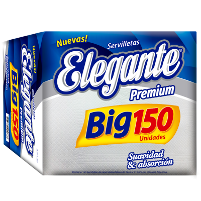 Servilleta Elegante Premium x150un