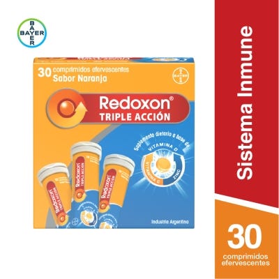 Redoxon Suplemento Vitamínico x 30 Cmp Efervecente