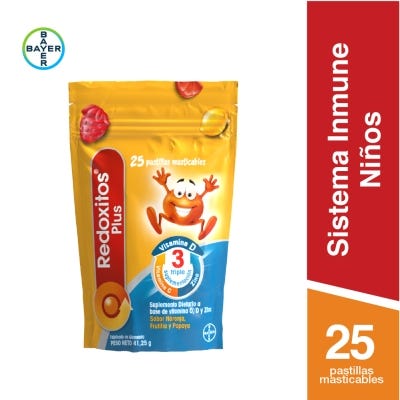 Redoxitos Plus x 25 Pastillas Masticables