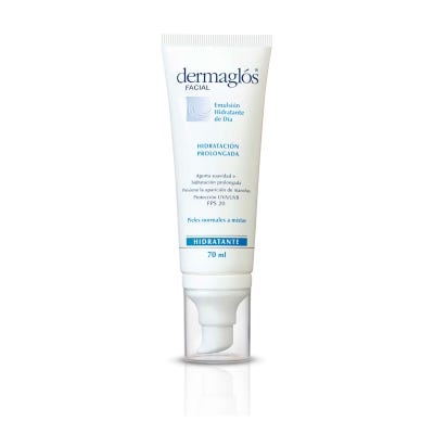 Crema Facial Dermaglos Hidratante F20 Piel Normal Emulsión x70ml