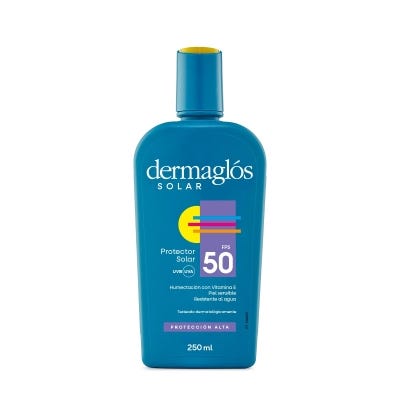 Protector Solar Dermaglos Solar Fps50 Emulsión x250ml