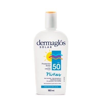 Protector Dermaglos Solar Niños F50 x180ml