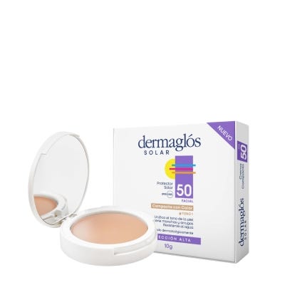 Protector Solar Facial Dermaglos Fps 50 Base T1 x10gr