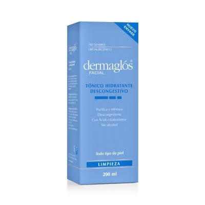Tónico Limpiador Dermaglos Hidratante x200ml