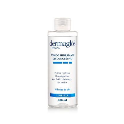 Tónico Limpiador Dermaglos Hidratante x200ml