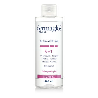 Agua Micelar Dermaglos Facial x400ml