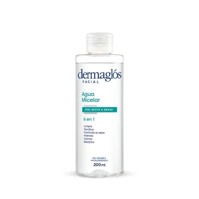 Agua Micelar Dermaglos Piel Mixta A Grasa x200ml