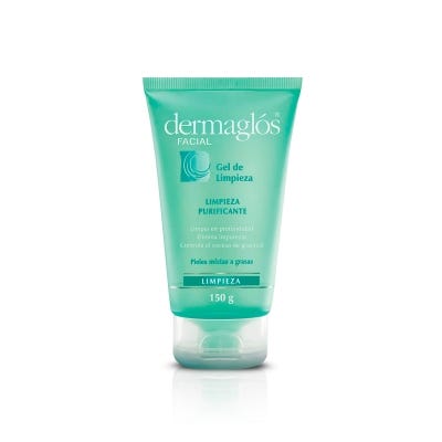 Gel Limpiador Dermaglos Piel Mixta A Grasa x150gr